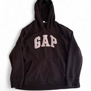 Gap Women's Brown and Black Sweatshirt